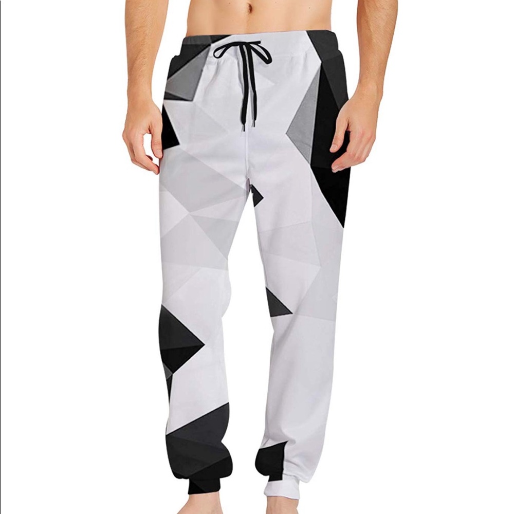 Unisex Digital Print Joggers